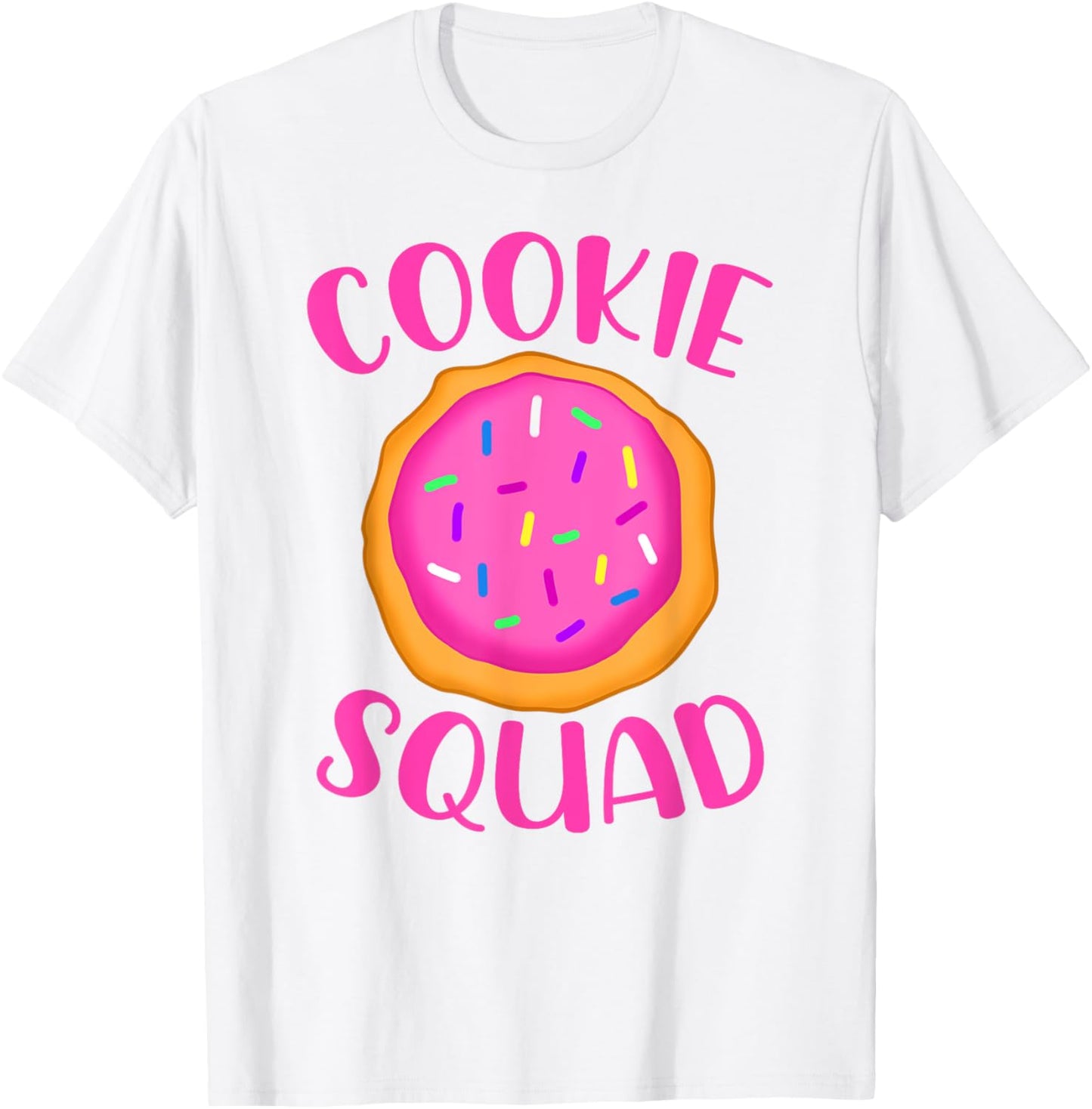 Sugar Cookie Squad Team Girls Cookie Baker Cookies T-Shirt - T-Shirt | White
