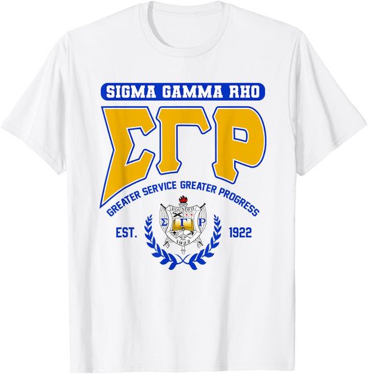 Sigma Gamma Rho Sorority Paraphernalia, Black History HBCU T-Shirt - T-Shirt | White
