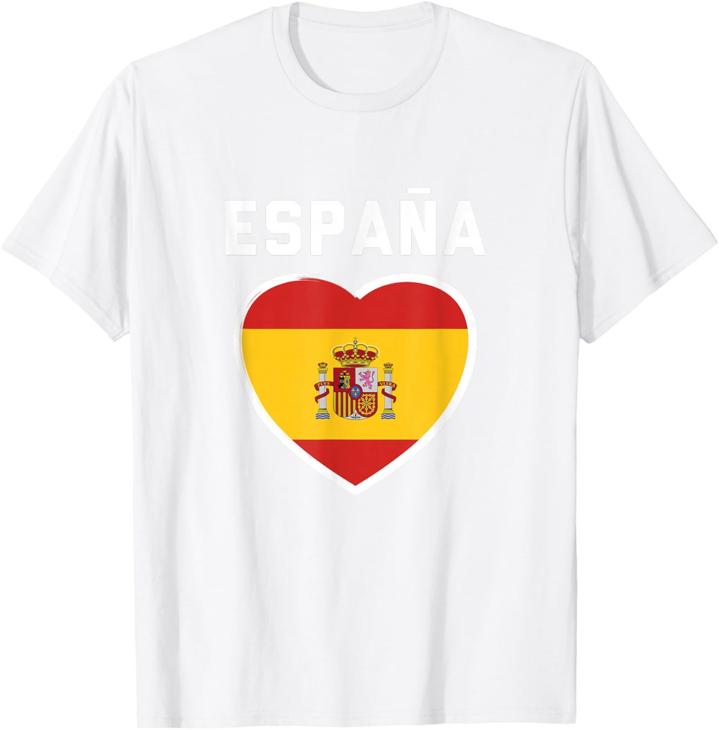 Spain & Espana - Soccer & Football Flag Jersey T-Shirt - T-Shirt | White