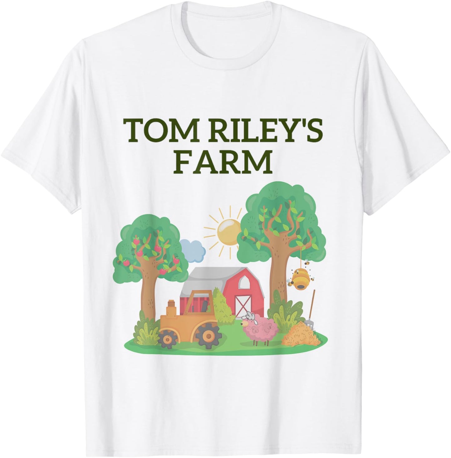 Tom Riley's Farm - Adventures in Odyssey T-Shirt - T-Shirt | White