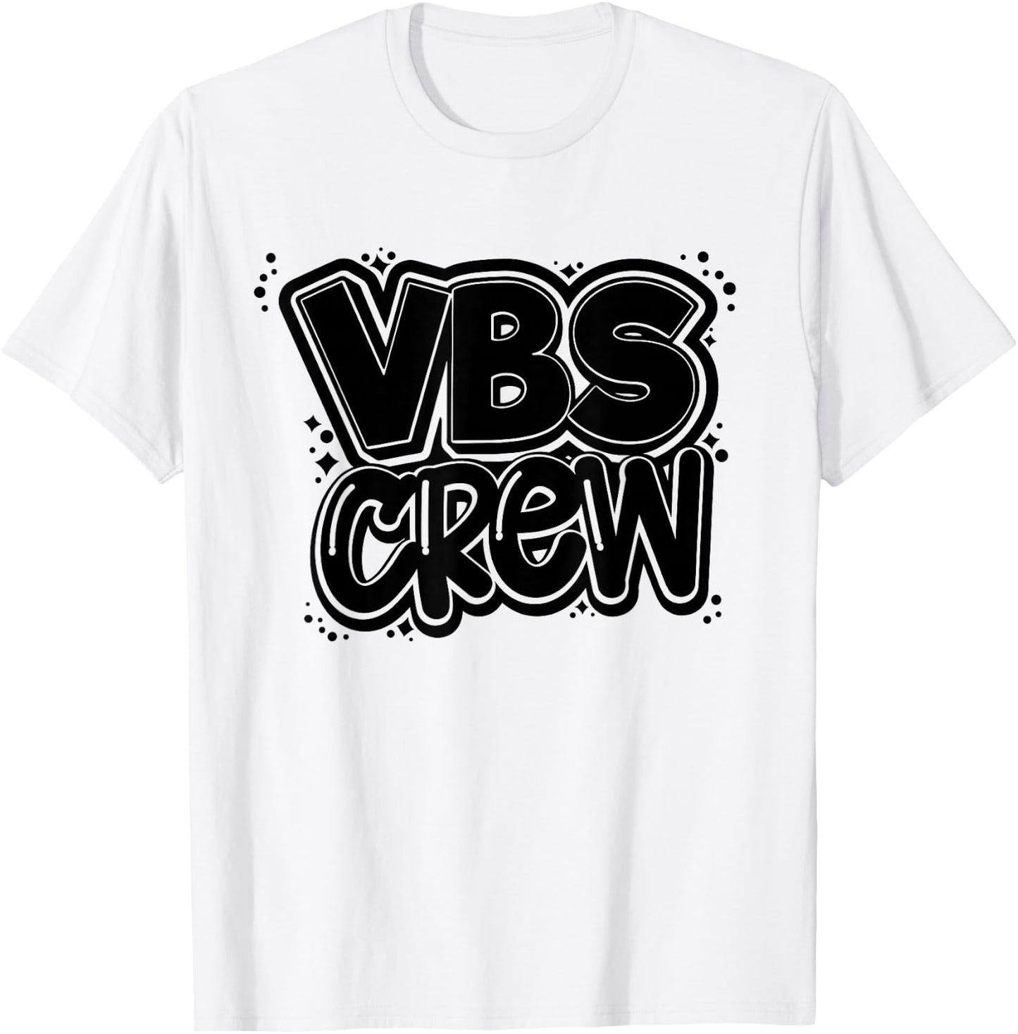 VBS CREW, staff students volunteers T-Shirt - T-Shirt | White
