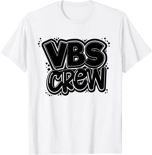 VBS CREW, staff students volunteers T-Shirt - T-Shirt | White