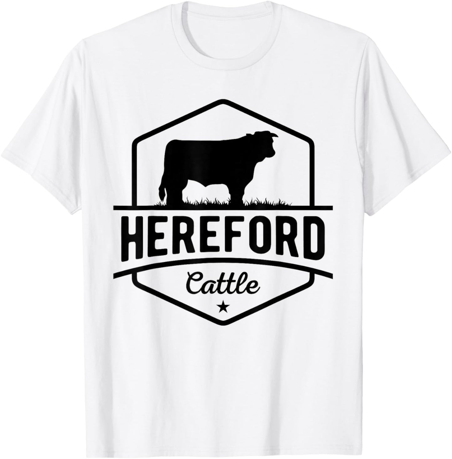 Hereford Cattle - Hereford Cow For Cattle Farmer T-Shirt - T-Shirt | White