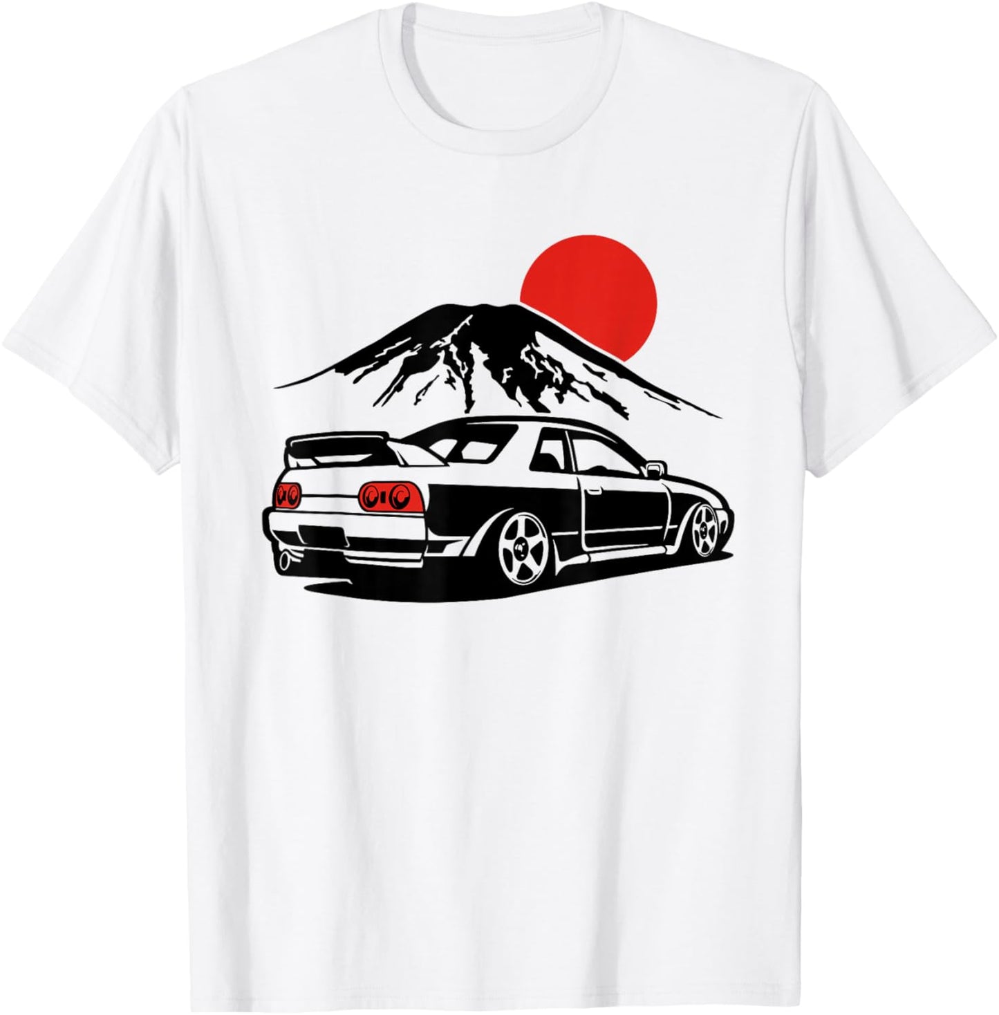 JDM Japan Motorsport Tuning Car 90s T-Shirt - T-Shirt | White