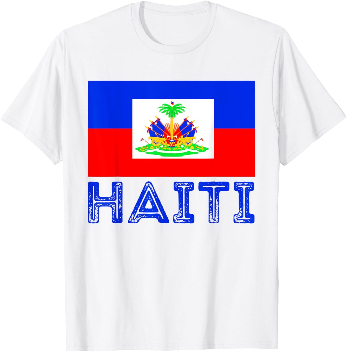 Haiti Flag, Haitian Roots Summer Ayiti Men Women Kids T-Shirt - T-Shirt | White