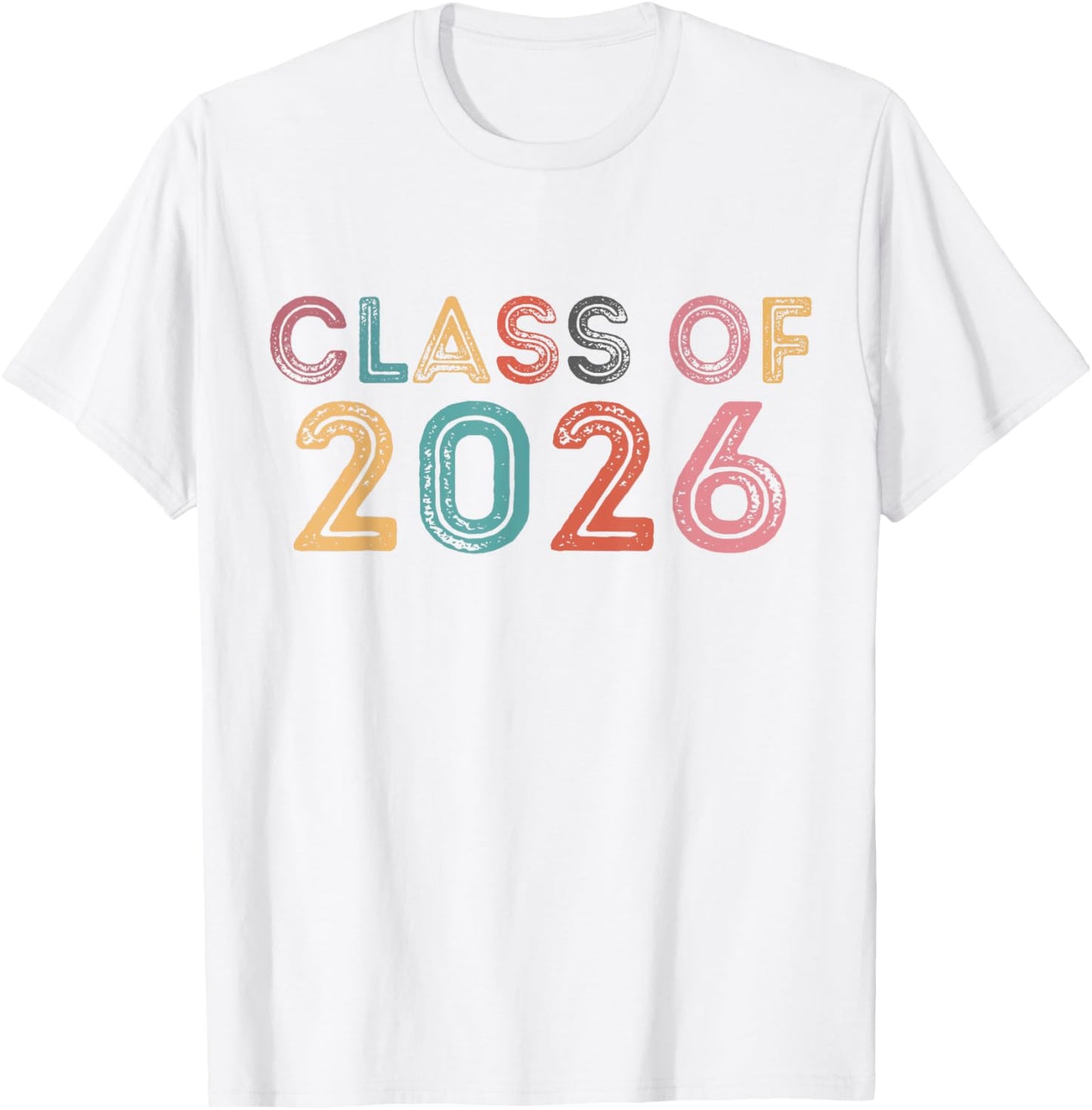 Class Of 2026 Grow With Me Graduation 2026 T-Shirt - T-Shirt | White