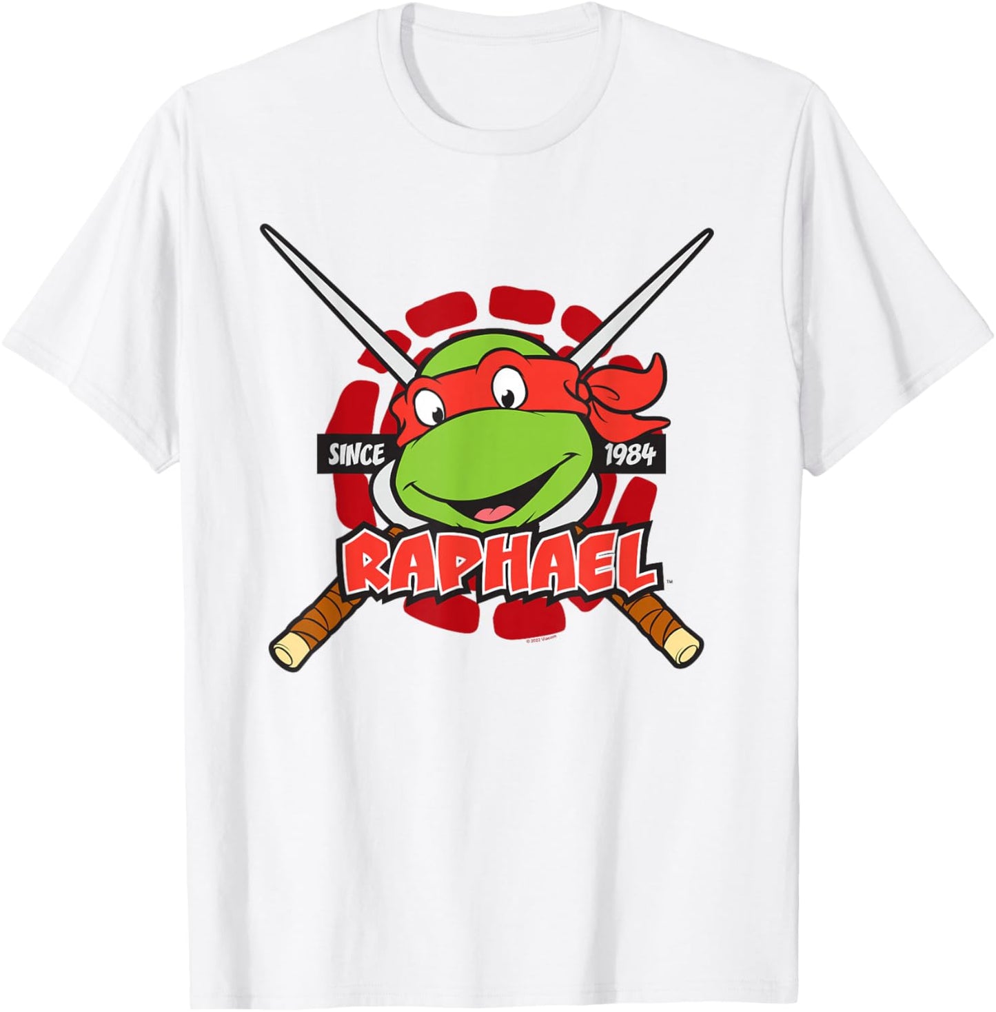 Teenage Mutant Ninja Turtles Raphael Since 1984 T-Shirt - T-Shirt | White