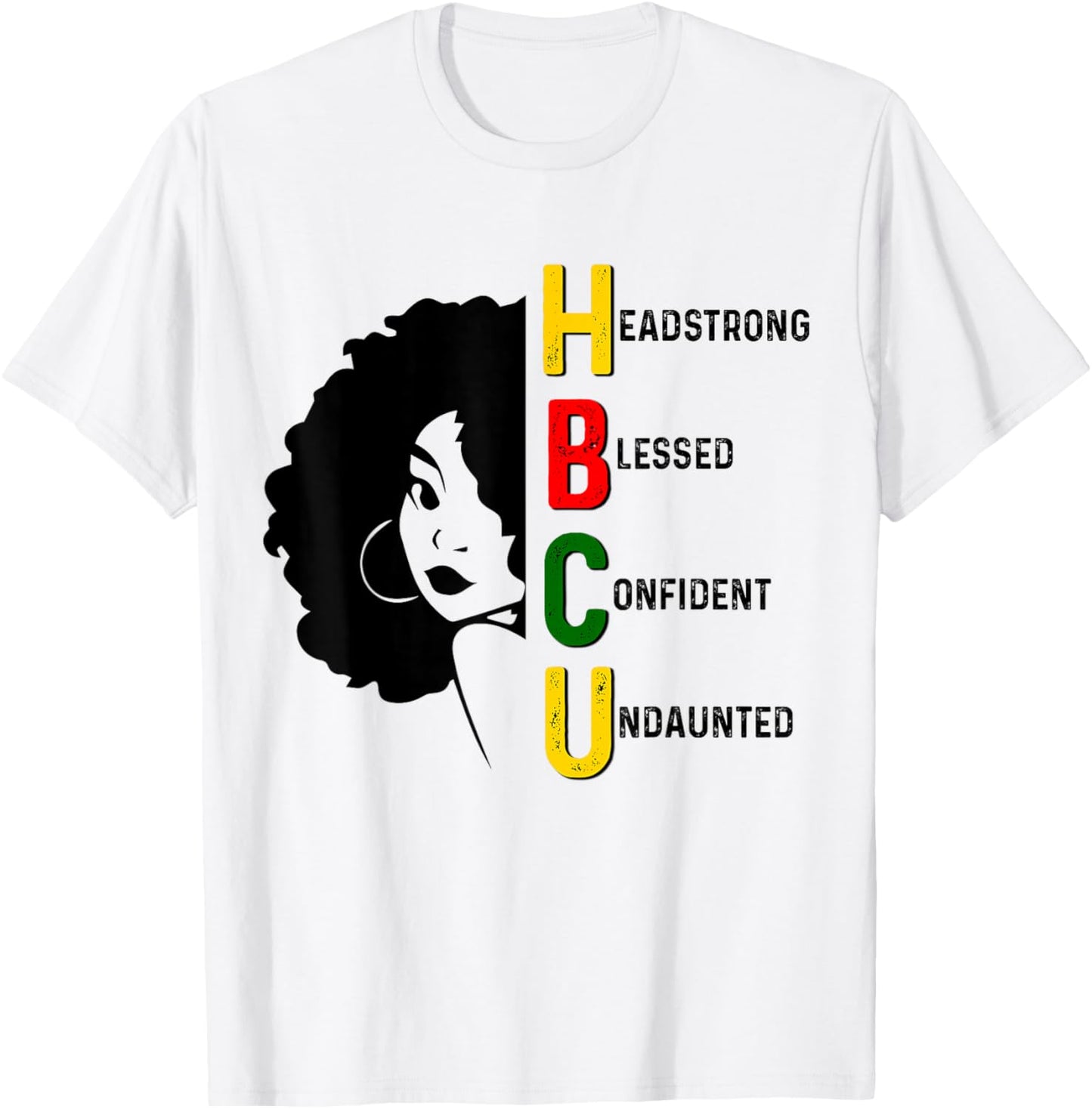 HBCU Abbreviation Graduate Historical Black College T-Shirt - T-Shirt | White