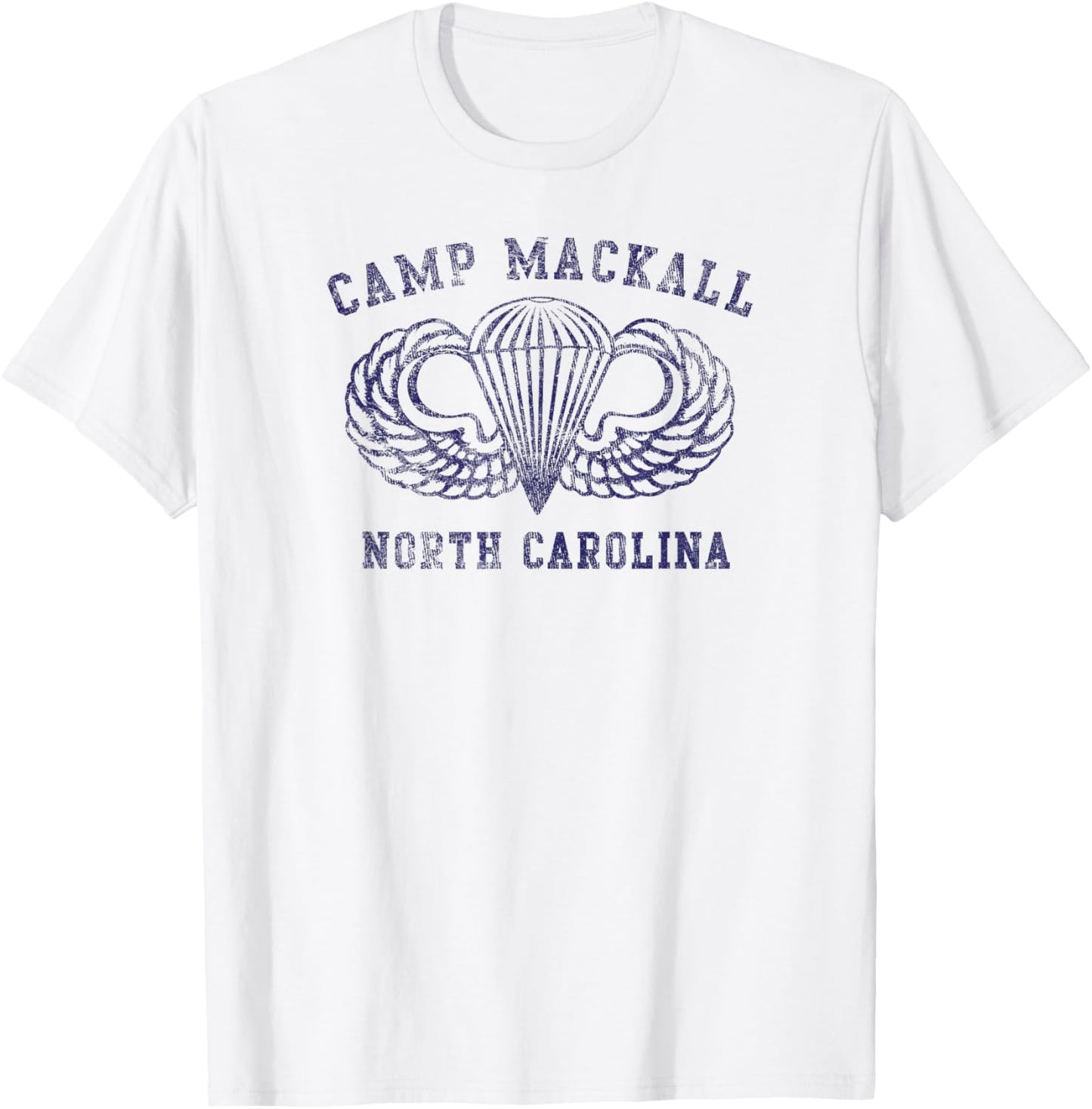 American Marauder: Camp Mackall WWII T-Shirt - T-Shirt | White