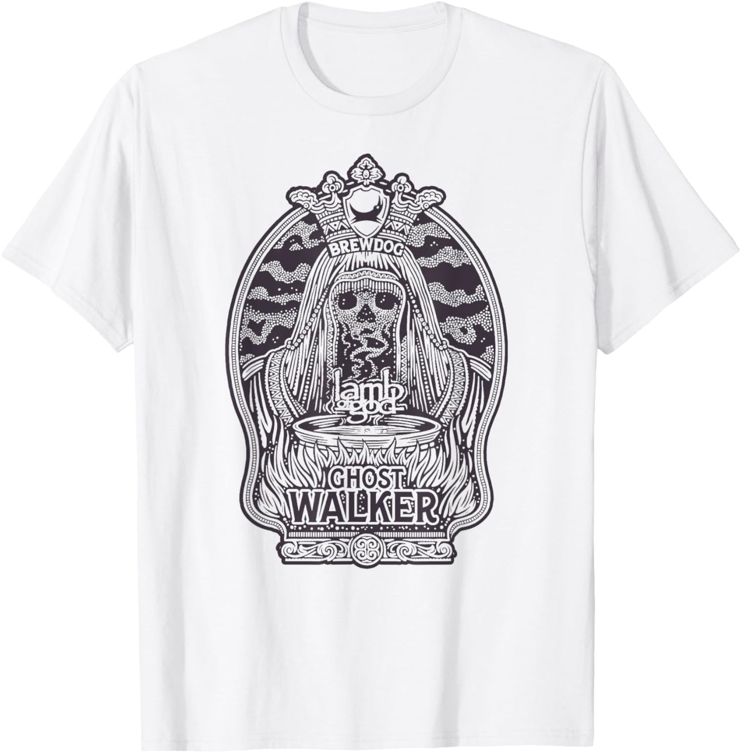 Lamb of God – Ghost Walker White T-Shirt - T-Shirt | White