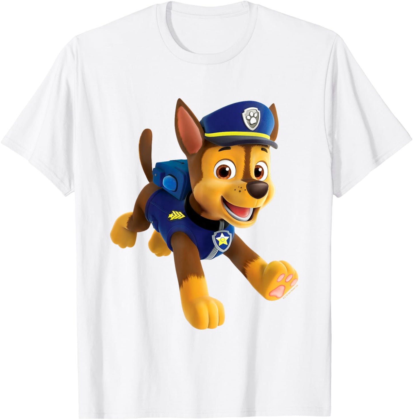 PAW Patrol Chase T-Shirt - T-Shirt | White