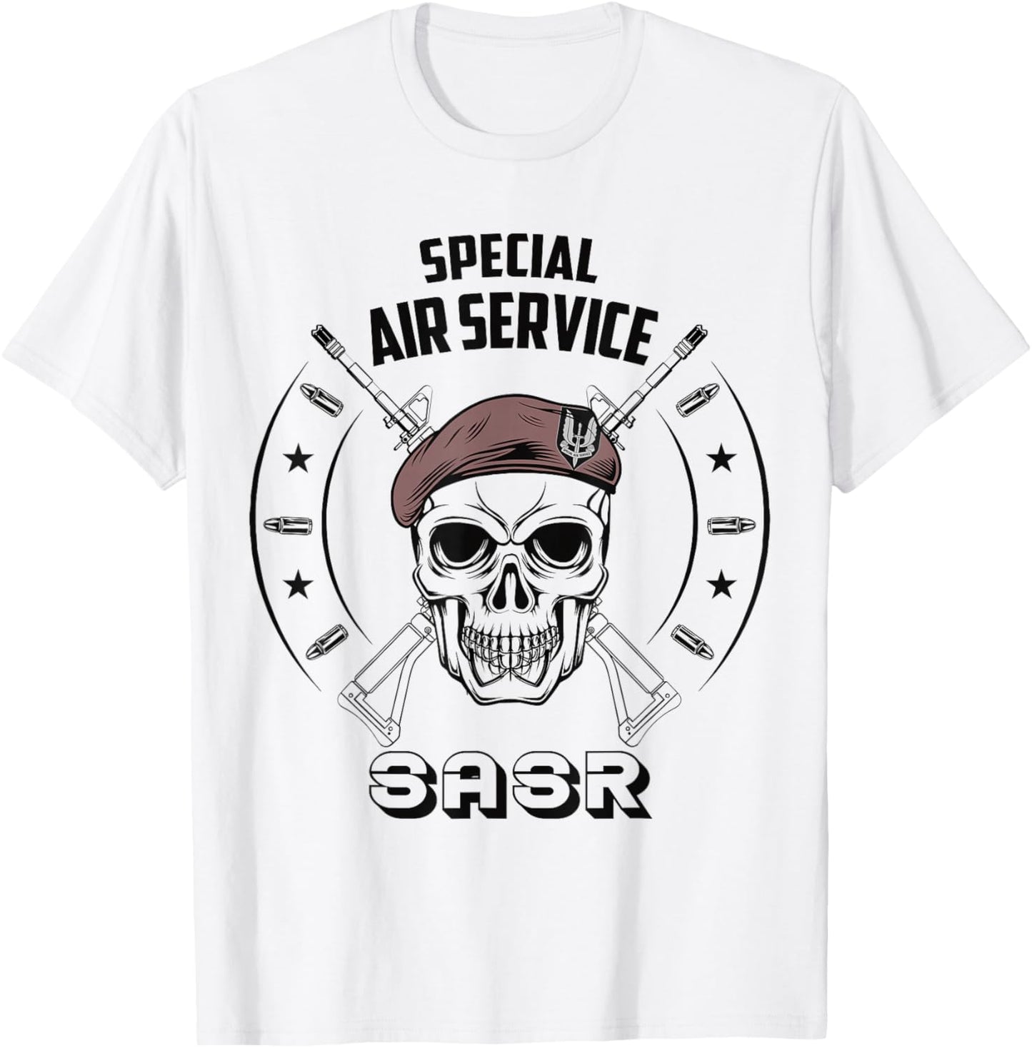 SASR Australian Special Force Australia Military Patriot T-Shirt - T-Shirt | White