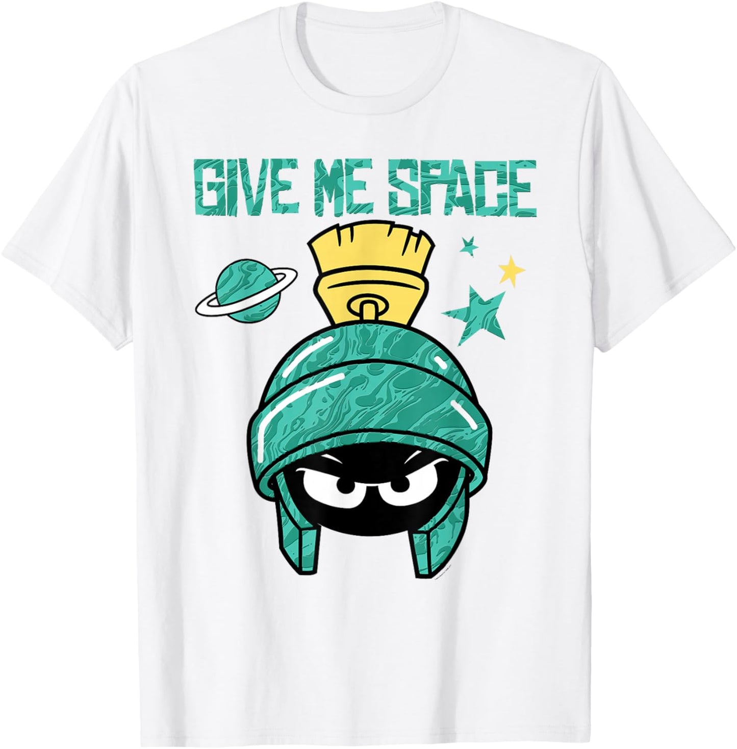 Marvin The Martian Give Me Space T-Shirt - T-Shirt | White