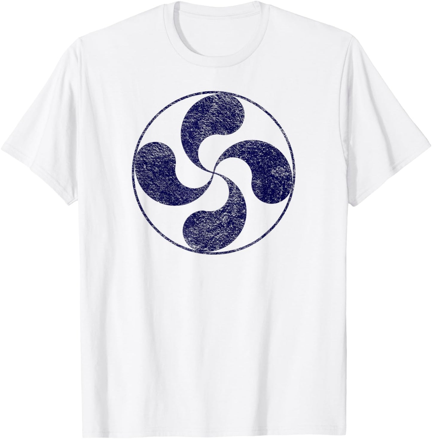 Lauburu Basque Country Symbol for People T-Shirt - T-Shirt | White