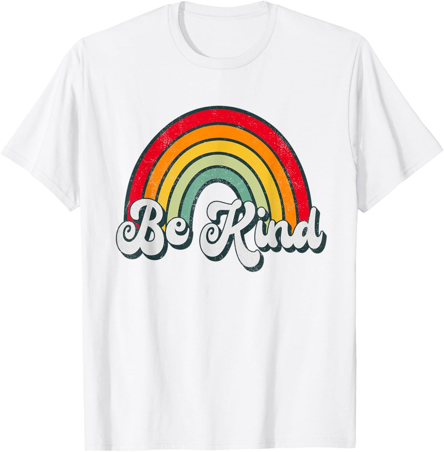 Unity Day Orange Teacher Kindness AntiBullying Retro Be Kind Women Kids T-Shirt - T-Shirt | White