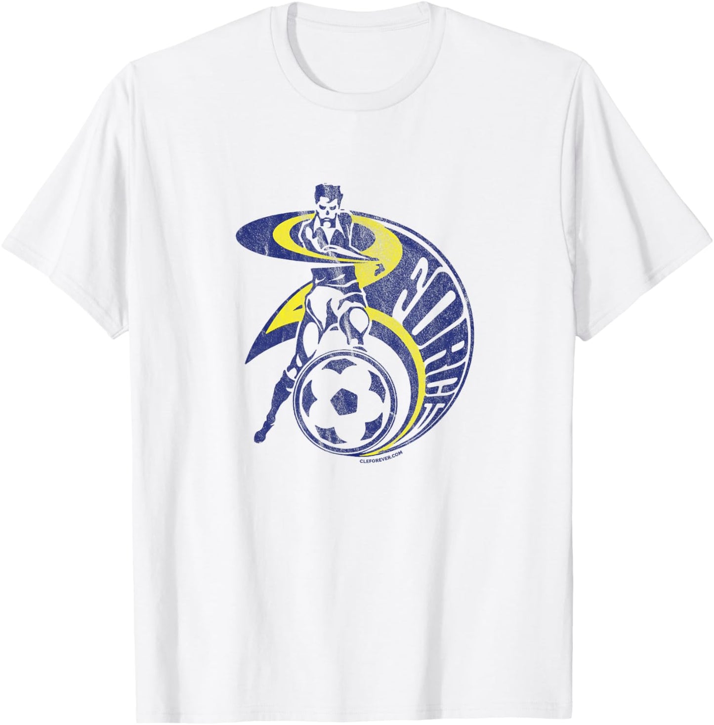 80's Cleveland Shirt - Retro Force Soccer T-Shirt - T-Shirt | White