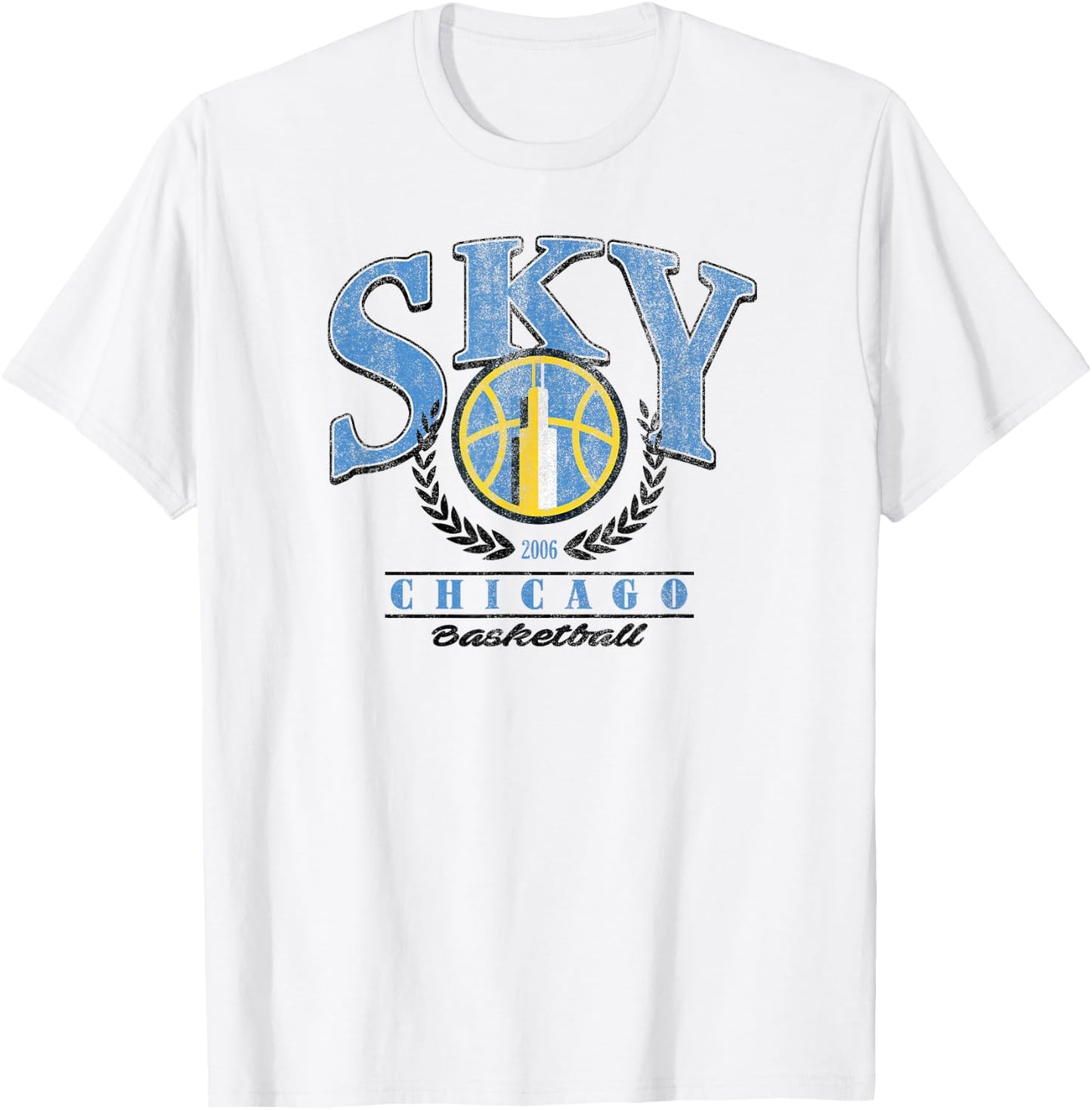 WNBA Chicago Sky Top Class T-Shirt - T-Shirt | White