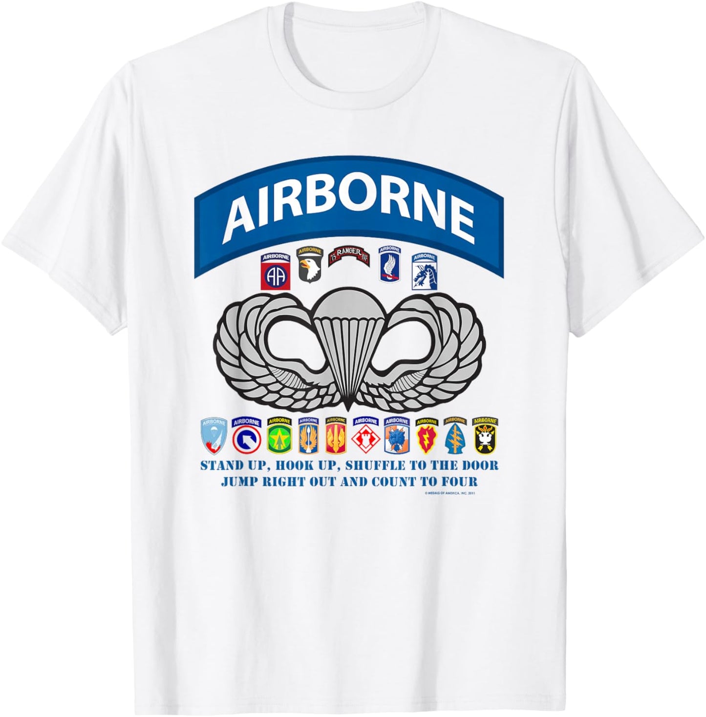 Airborne T-Shirt - T-Shirt | White