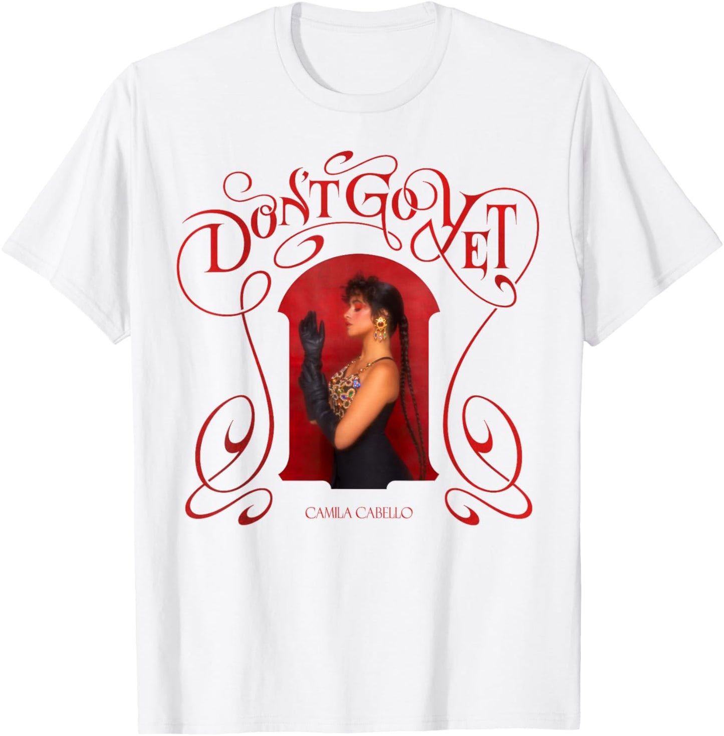 Camila Cabello Official Don't Go Yet Photo T-Shirt - T-Shirt | White
