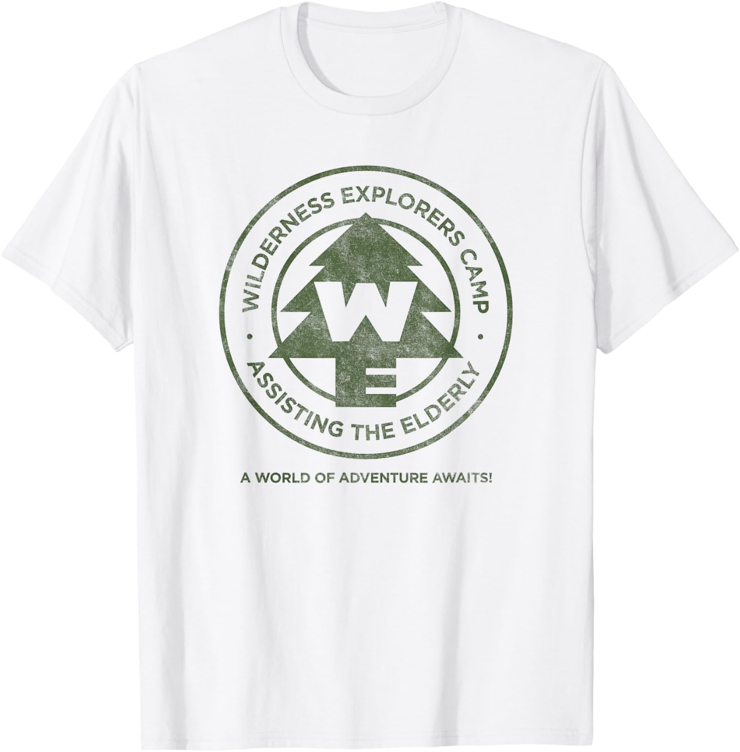 Disney Pixar Up Wilderness Explorers Camp Badge T-Shirt - T-Shirt | White
