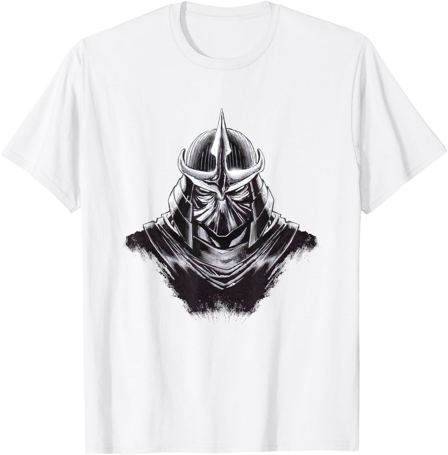 Teenage Mutant Ninja Turtles Shredder Head T-Shirt - T-Shirt | White