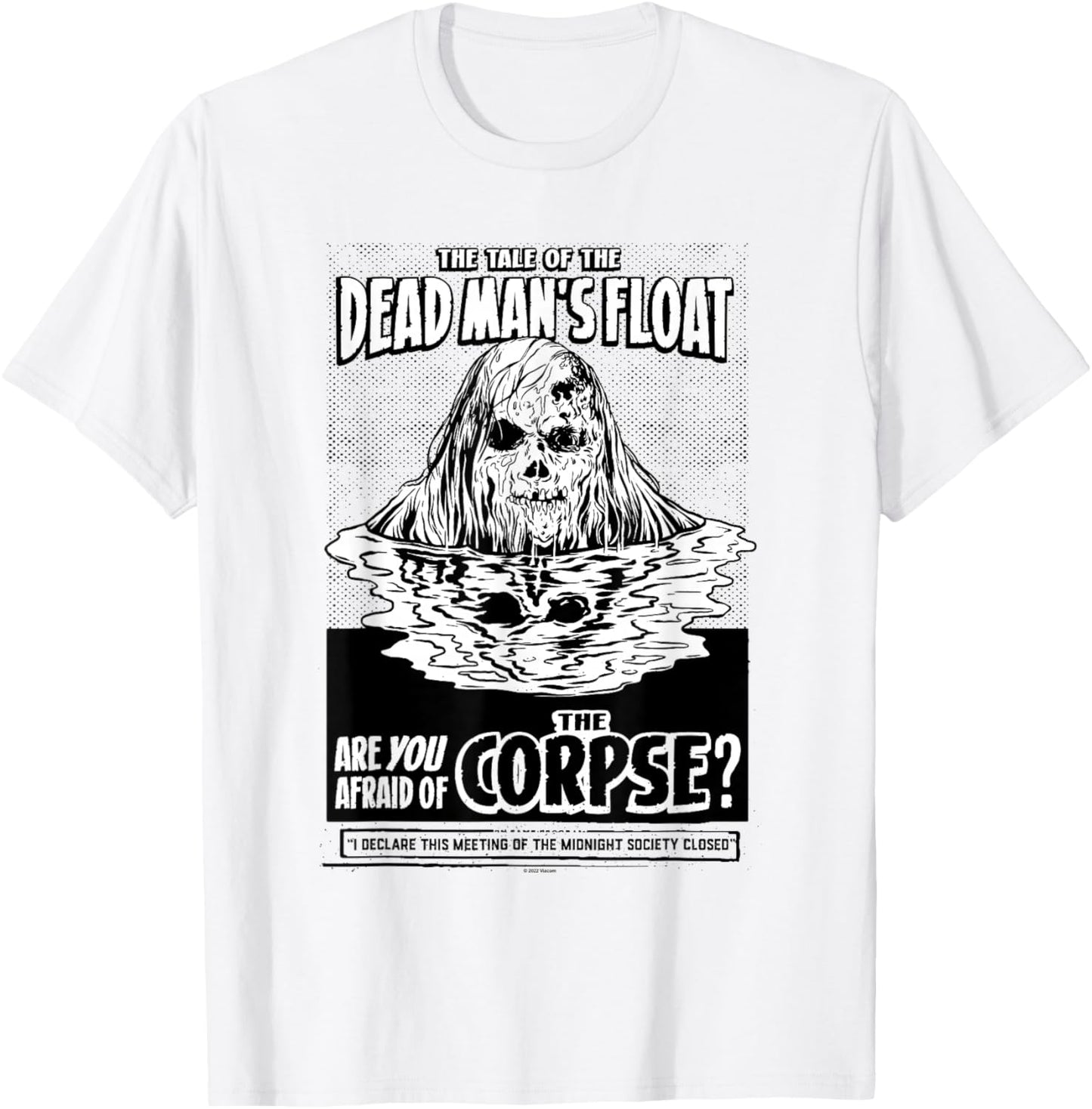 Are you Afraid of the Dark? Dead Man's Float T-Shirt - T-Shirt | White