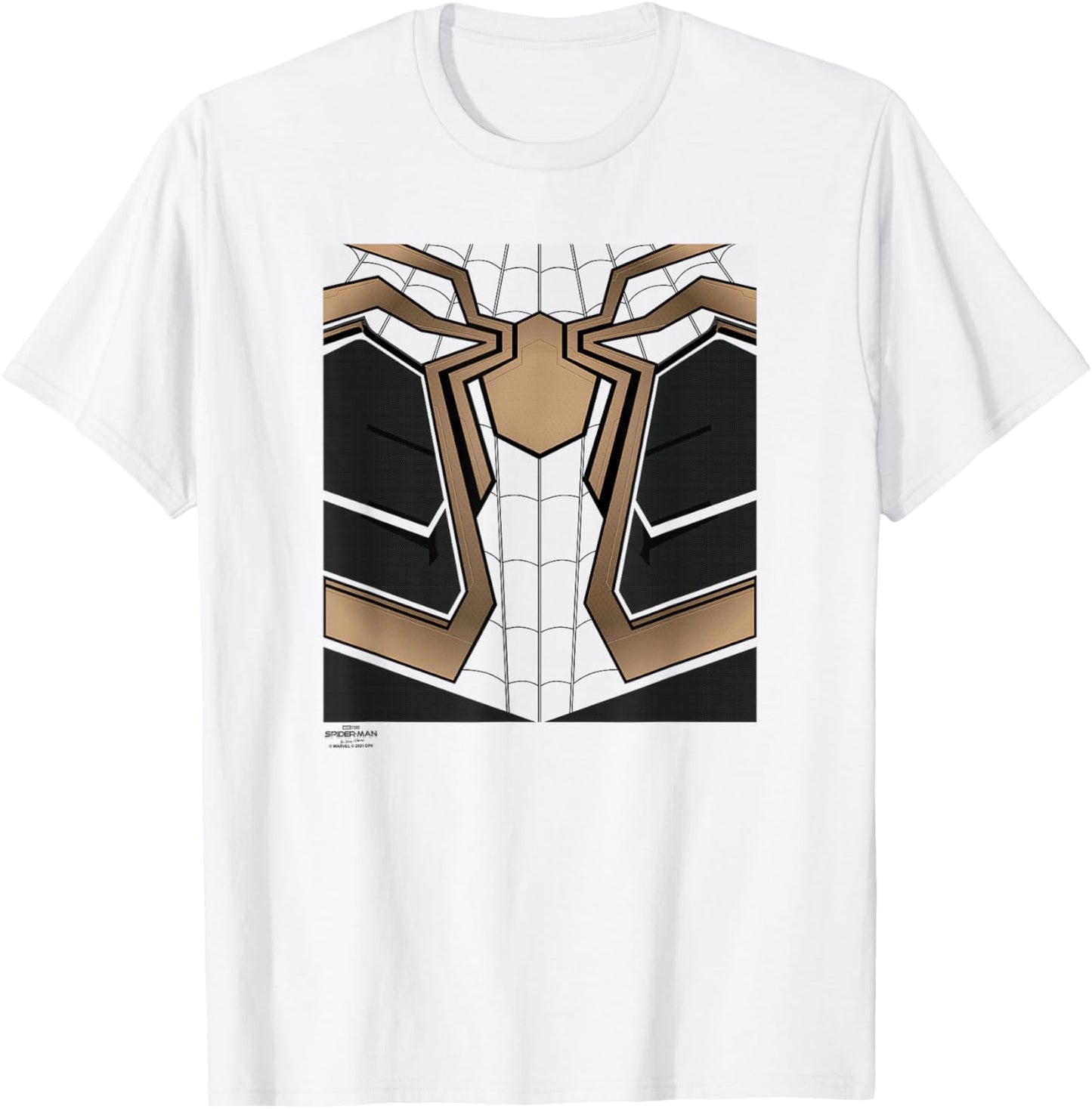 Marvel Spider-Man No Way Home Iron Spider-Man Suit Costume T-Shirt - T-Shirt | White