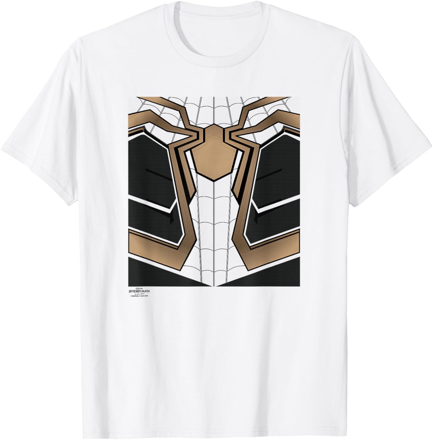 Marvel Spider-Man No Way Home Iron Spider-Man Suit Costume T-Shirt - T-Shirt | White