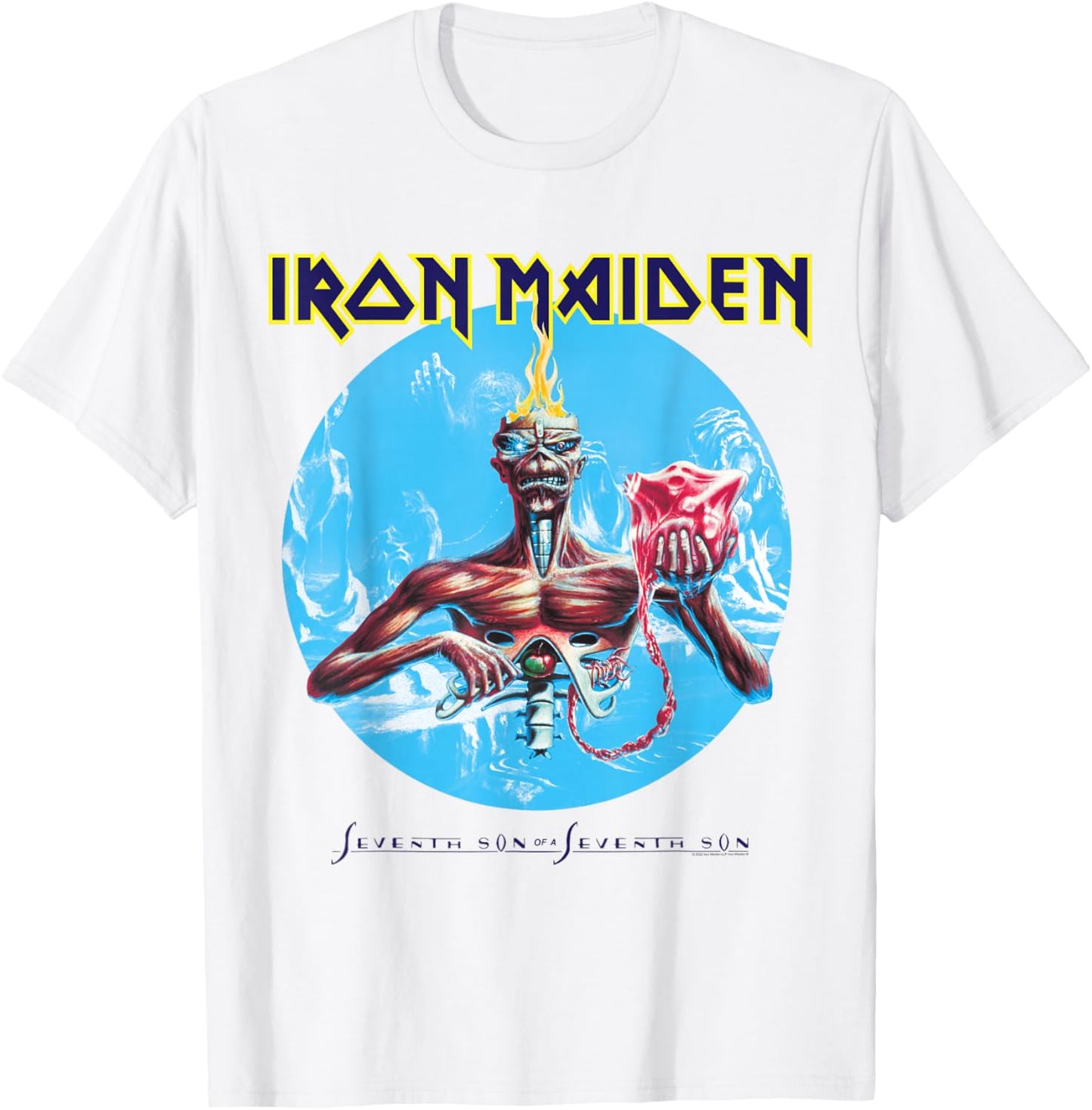 Iron Maiden - Legacy Collection 7th Son T-Shirt - T-Shirt | White