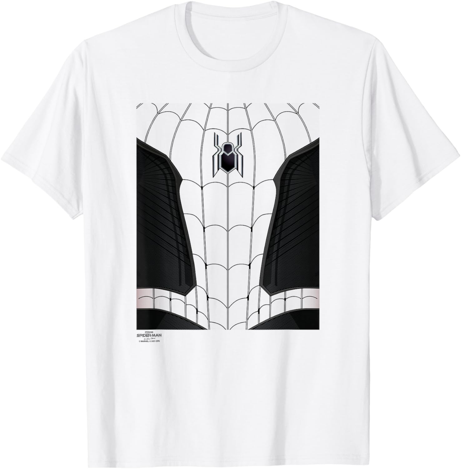 Marvel Spider-Man No Way Home Classic Costume Halloween T-Shirt - T-Shirt | White