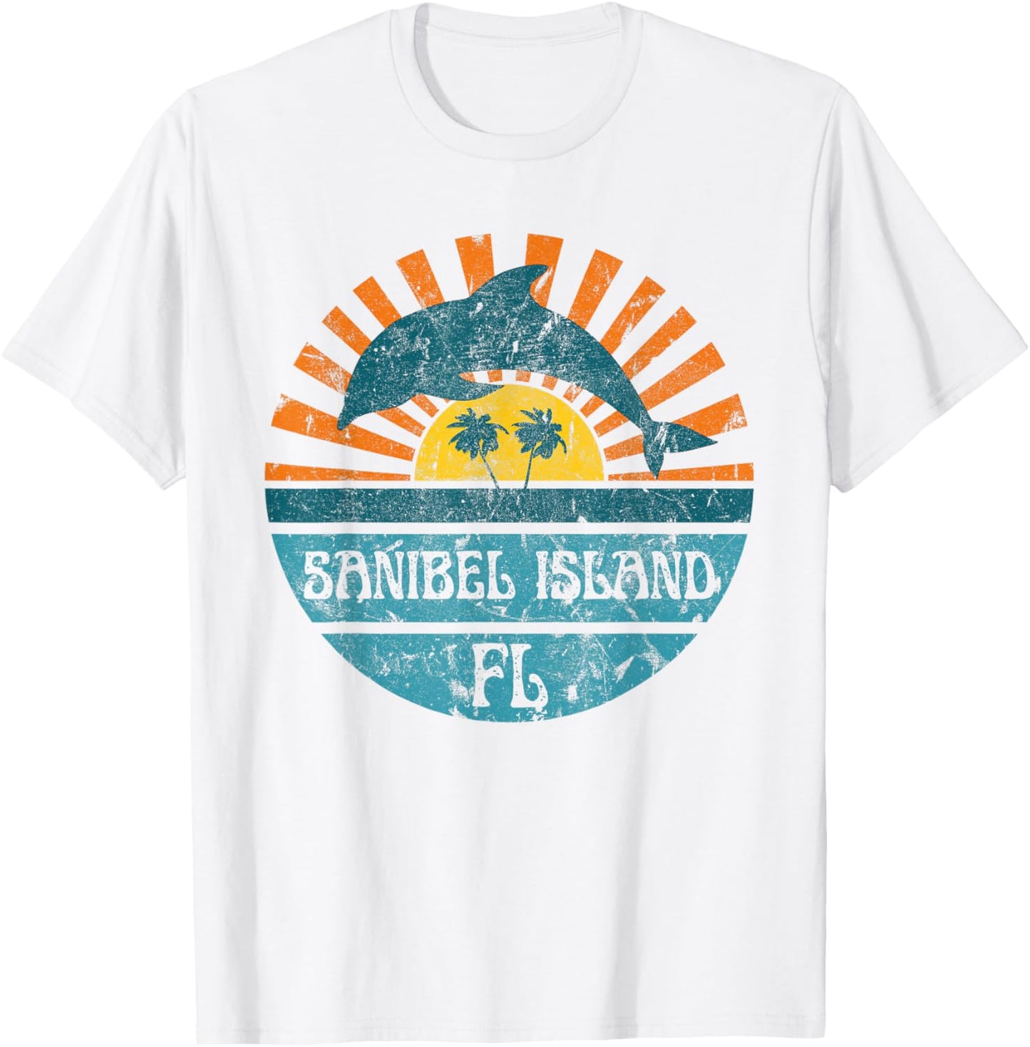 Sanibel Island T-Shirt - T-Shirt | White