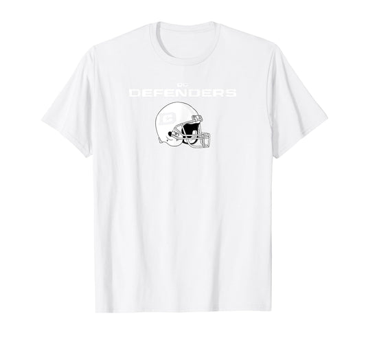 D.C. Defenders UFL - Vintage Helmet - Washington DC Football T-Shirt