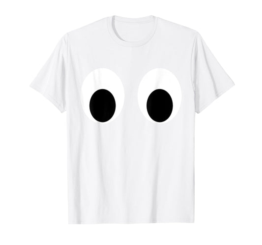 DIY Arcade Game Ghost Eyes Halloween Group Costume T-Shirt