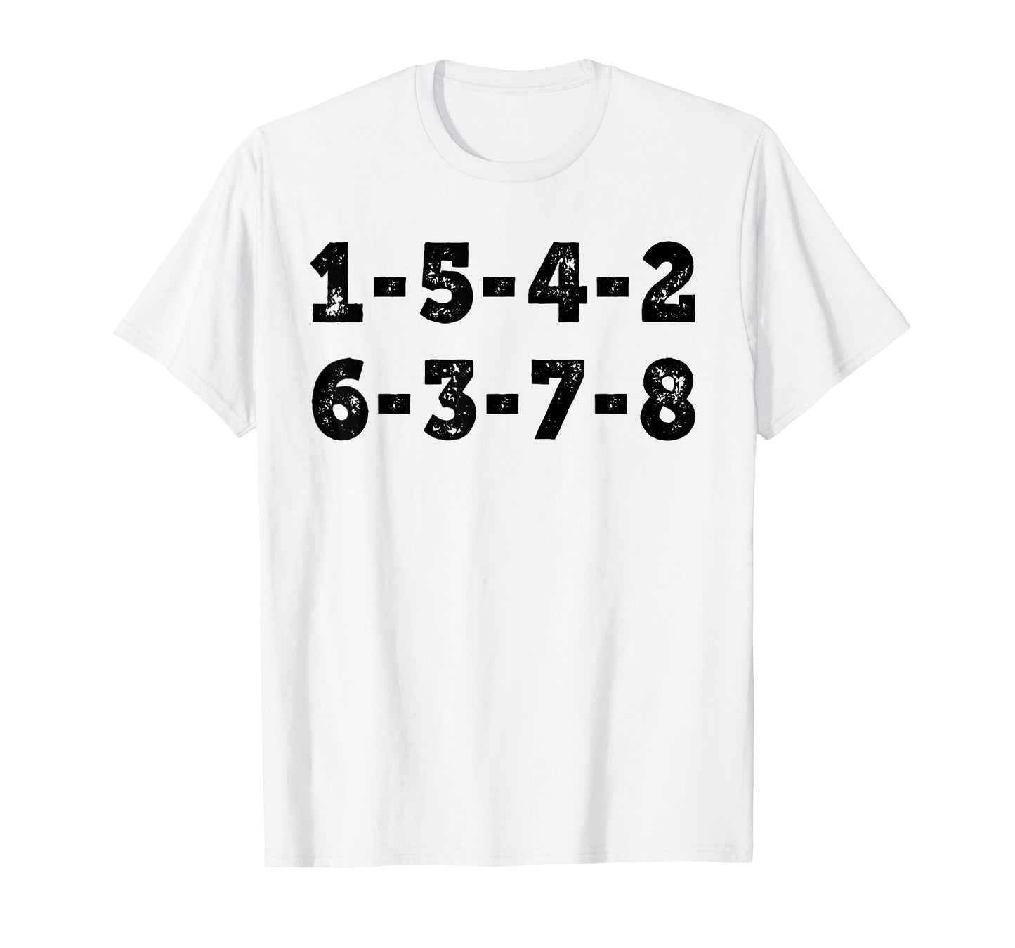 1 5 4 2 6 3 7 8 Engine Strokes diagram T-Shirt