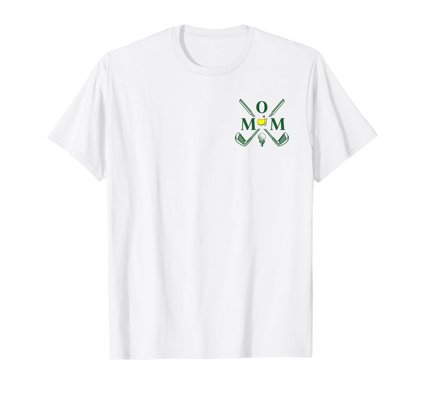 Funny Par Mom Golf Matching Golfing Quote Party Pocket T-Shirt