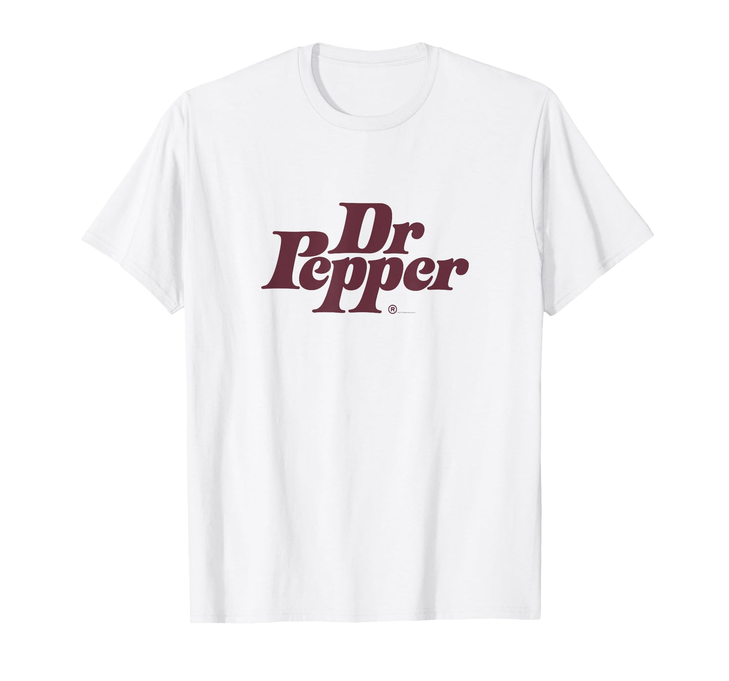 Dr. Pepper Vintage Stack Soda Label T-Shirt