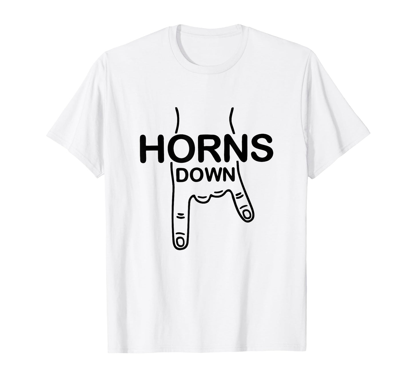 Horns Down Rivalry T-Shirt