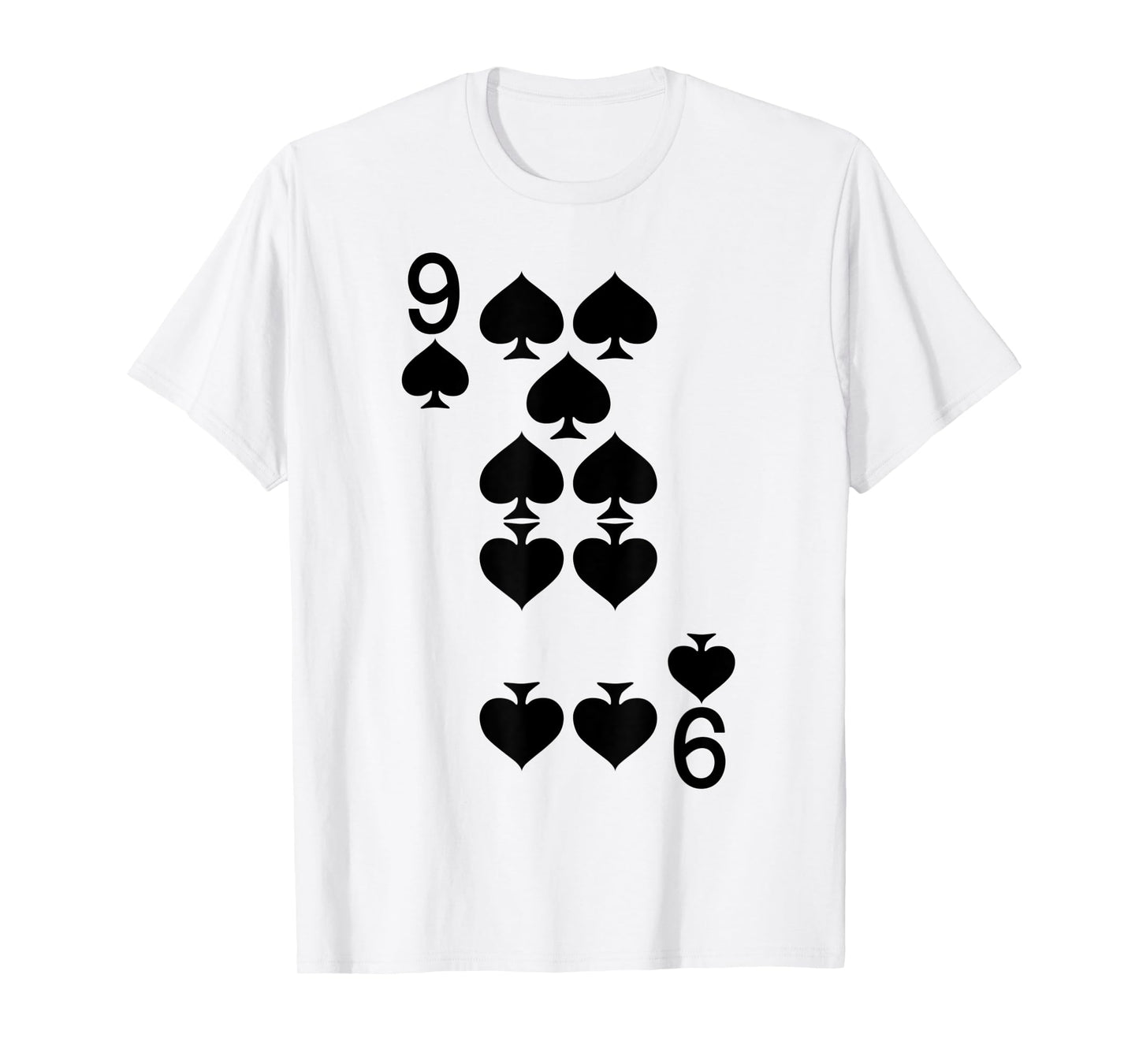 9 of Spades - Playing Card Halloween Costume T-Shirt