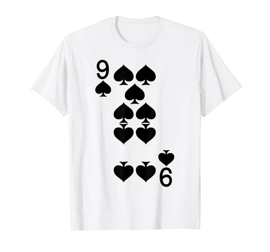 9 of Spades - Playing Card Halloween Costume T-Shirt