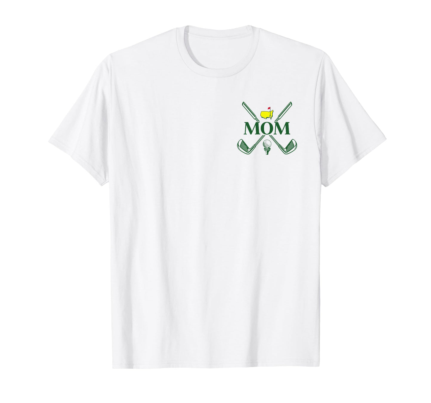 Funny Par Mom Golf Matching Golfing Quote Party Pocket T-Shirt