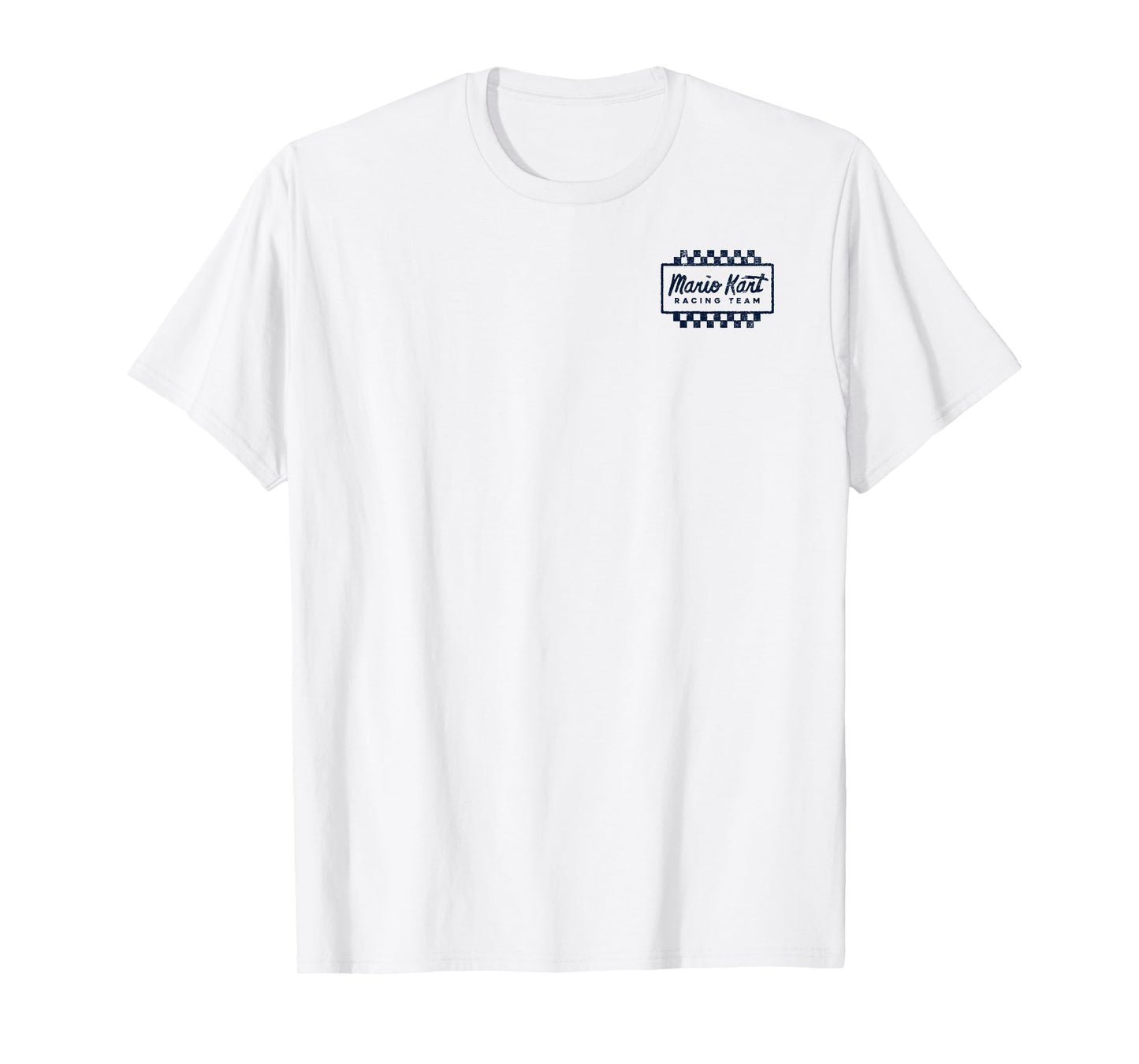Mario Kart Racing Team Mario Drift Back Graphic T-Shirt T-Shirt