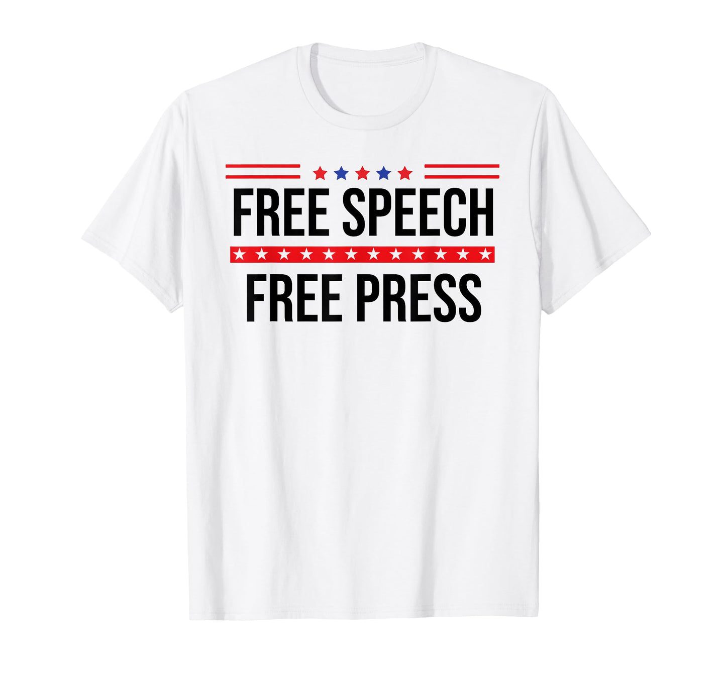 Free Speech Free Press Protest Freedom of Speech Resistance T-Shirt