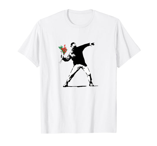 APOH Valentines Banksy Love Is In The Air PAPL2164 T-Shirt