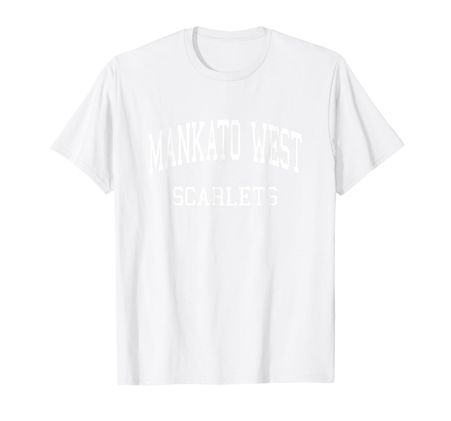 Mankato West High School HS Mankato MN Retro Sports T-Shirt