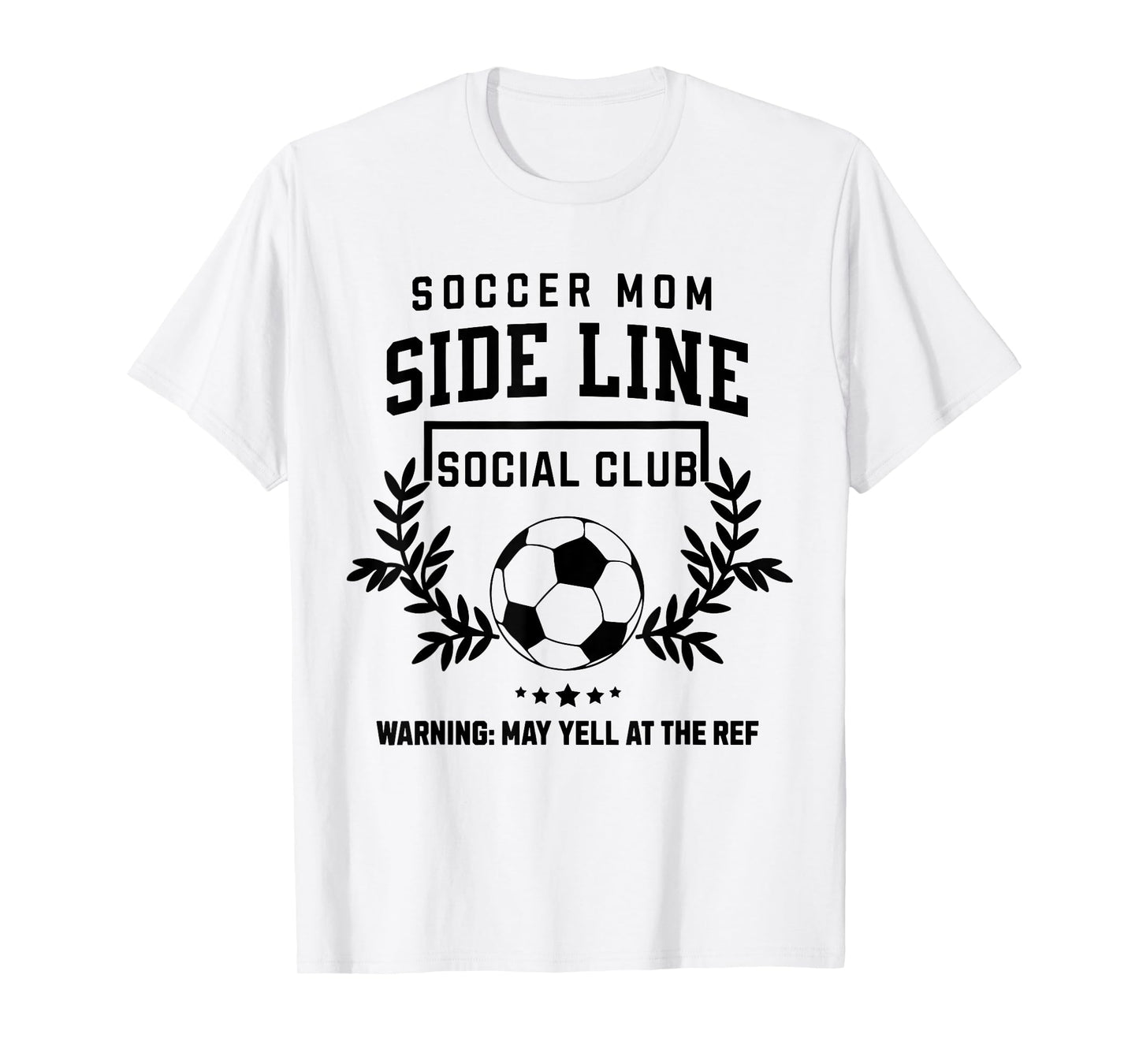 Soccer Mom Sideline Social Club - Soccer Game Day Women T-Shirt