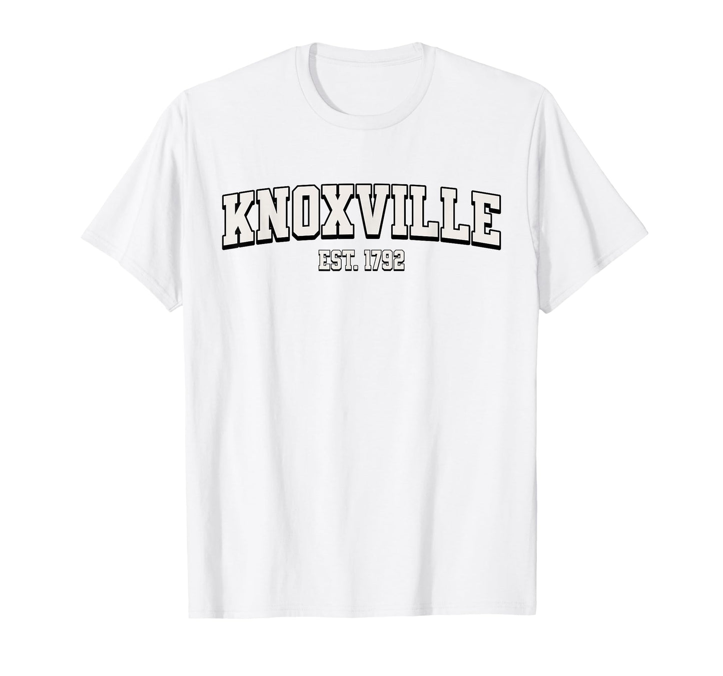 Vintage Knoxville Tennessee Athletic Sports Design T-Shirt