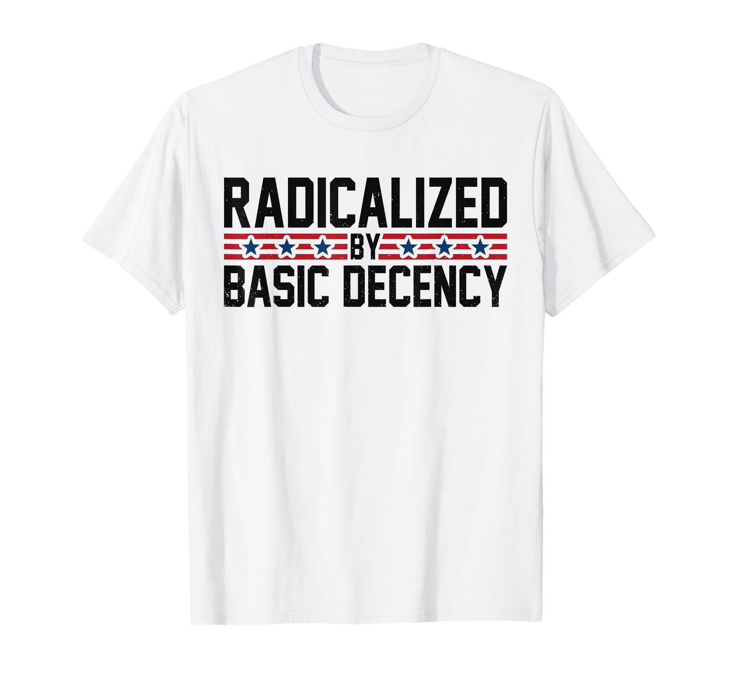 Radicalized By Basic Decency Cool Social Democracy Vintage T-Shirt