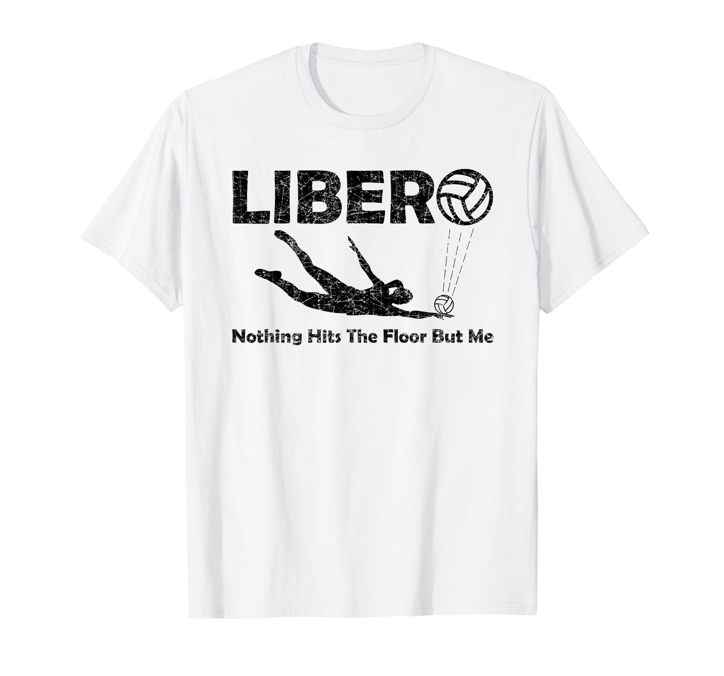 Libero Volleyball Player, Defensive Specialist, VBall Game T-Shirt