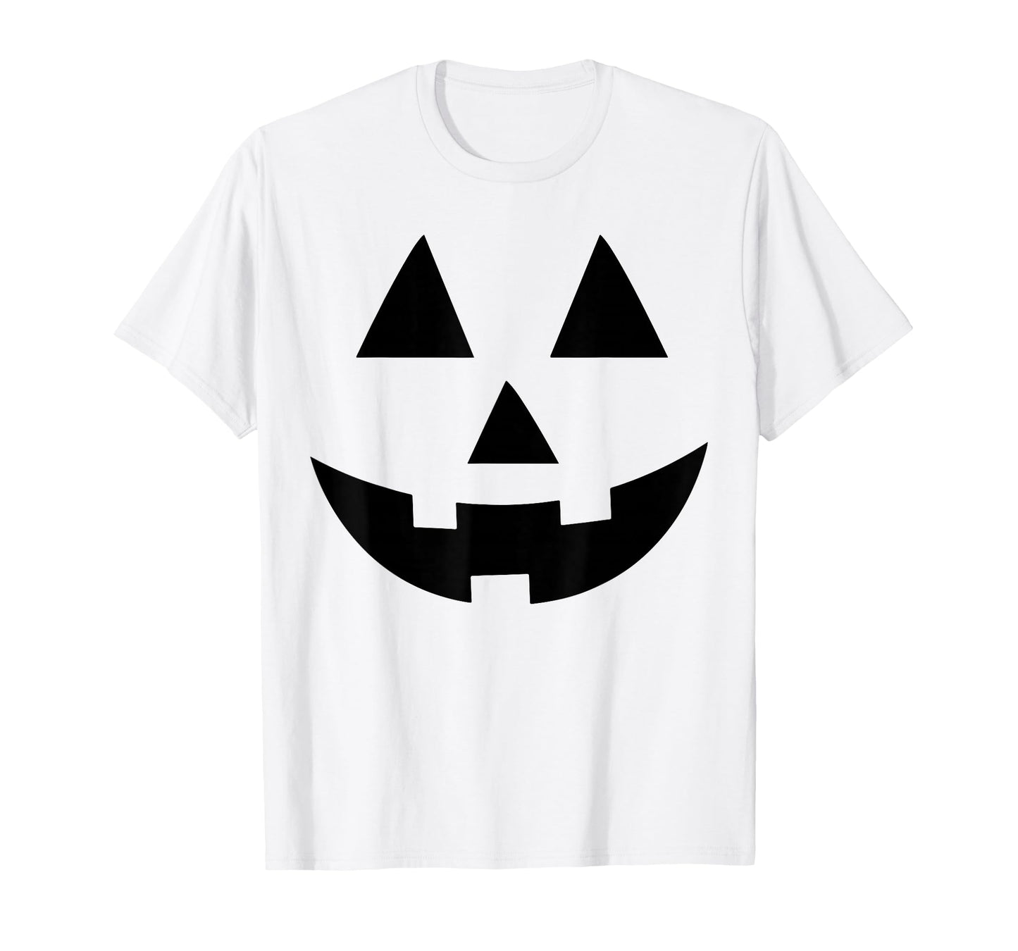 Halloween Jack-O-Lantern Pumpkin Face Mens Womens T-Shirt