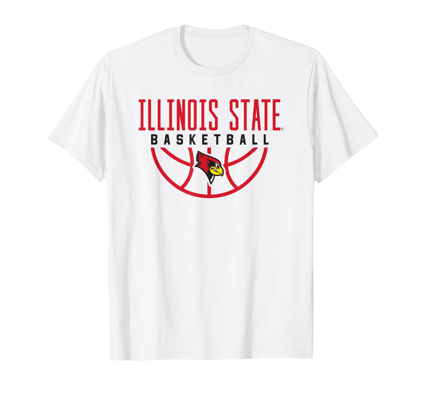 Illinois State University Redbirds Basketball Arch T-Shirt